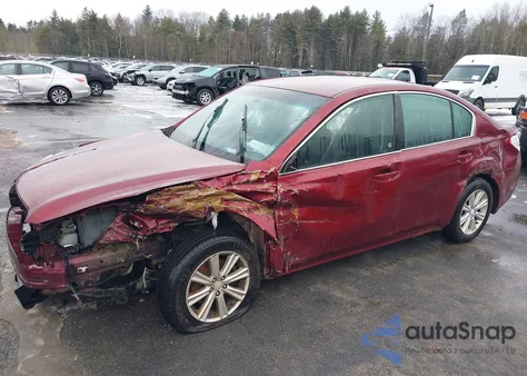 2011 Subaru Legacy 2.5I Premium z USA, uszkodzony, nr VIN 4S3BMBC61B3233542